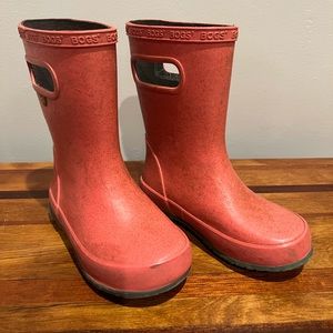 GUC Pink Glitter Bogs 11